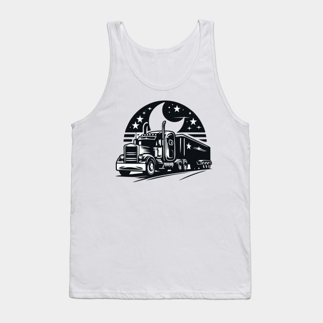 trucker Tank Top by artoriaa